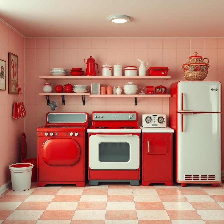 Dream : Red and white goods in a dream