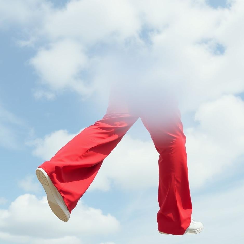 Dream : Red and white pants in a dream