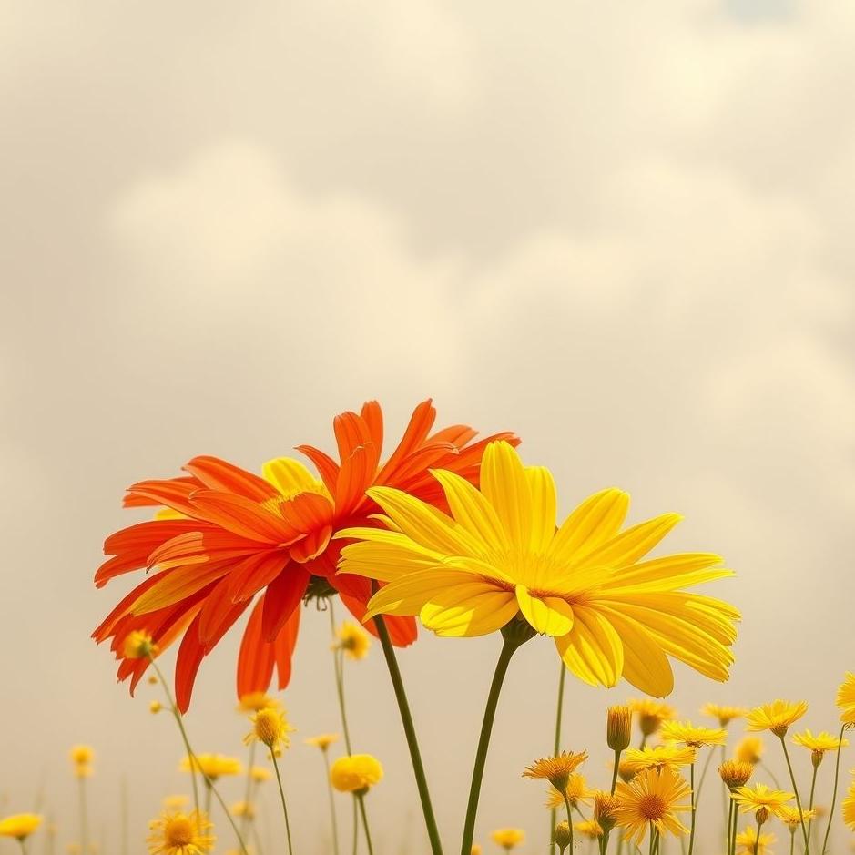 Dream : Red and yellow in a dream