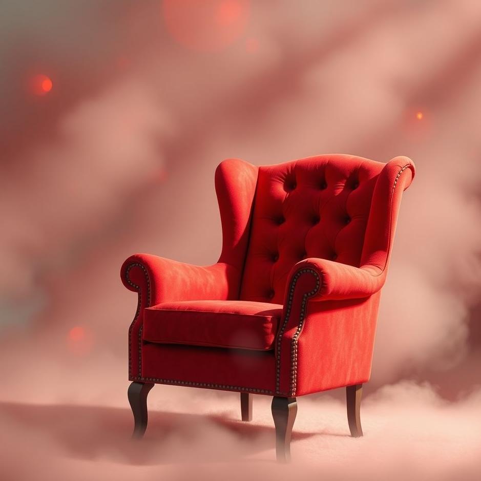 Dream : Red armchair in a dream