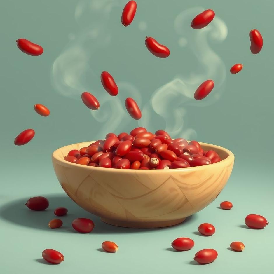 Dream : Red beans in a dream