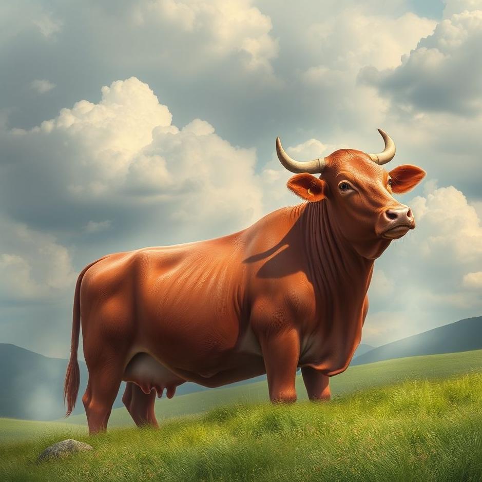 Dream : Red beef in a dream