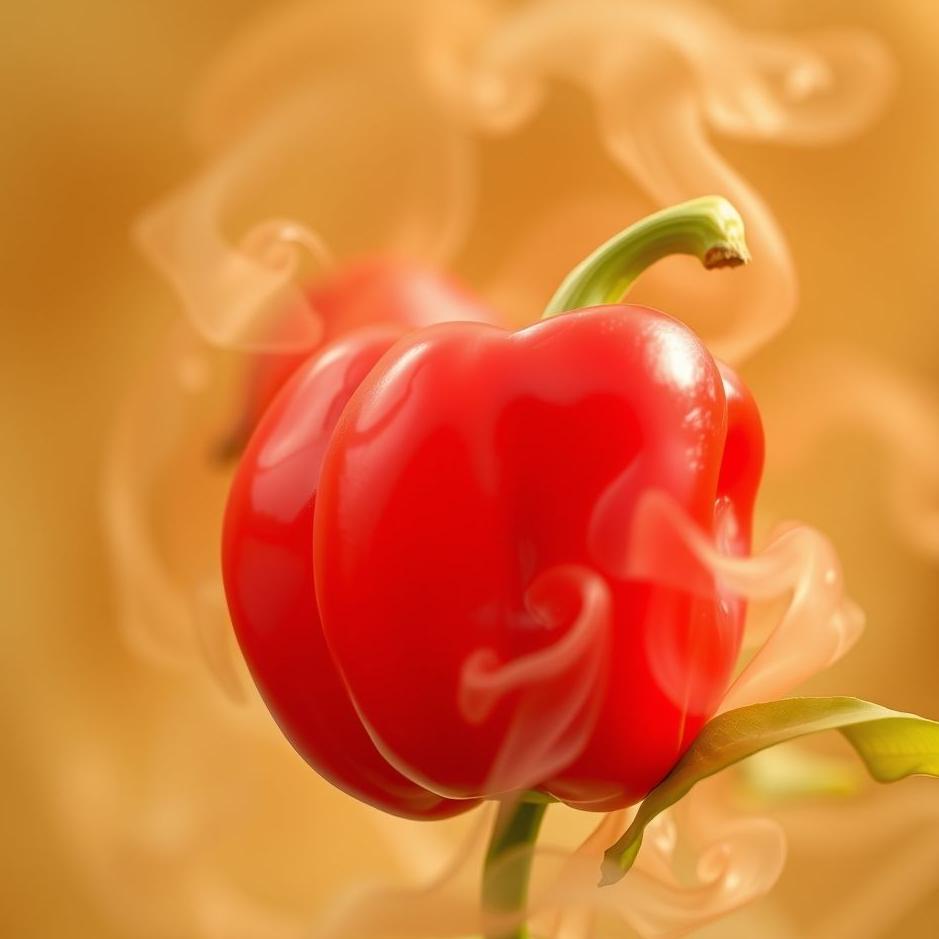 Dream : Red bell pepper in a dream