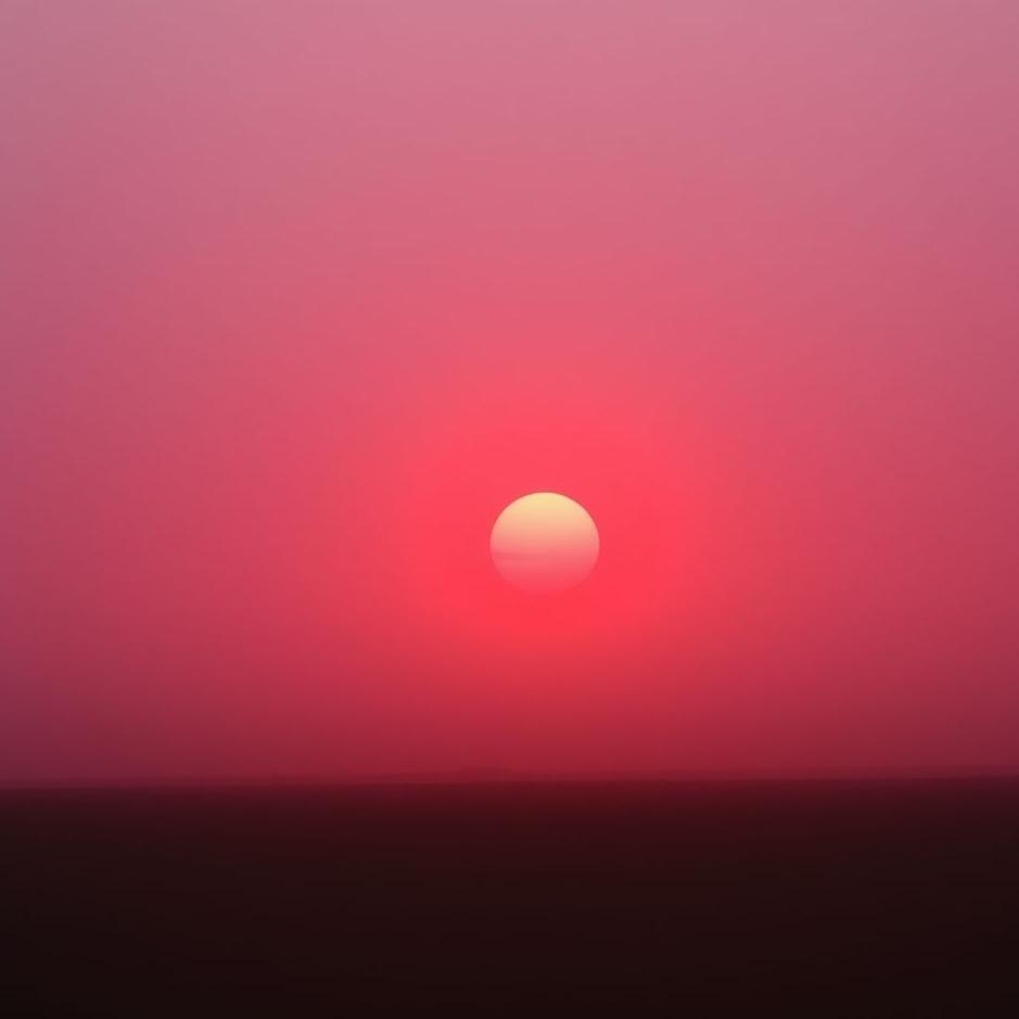 Dream : Red blind in a dream