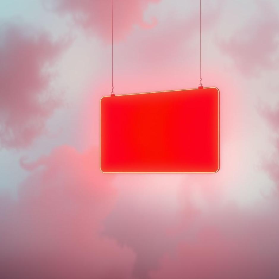 Dream : Red board in a dream