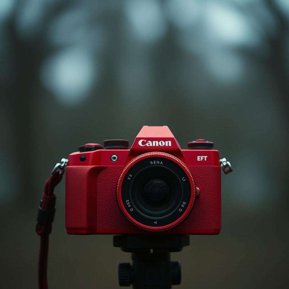 Dream : Red camera in a dream