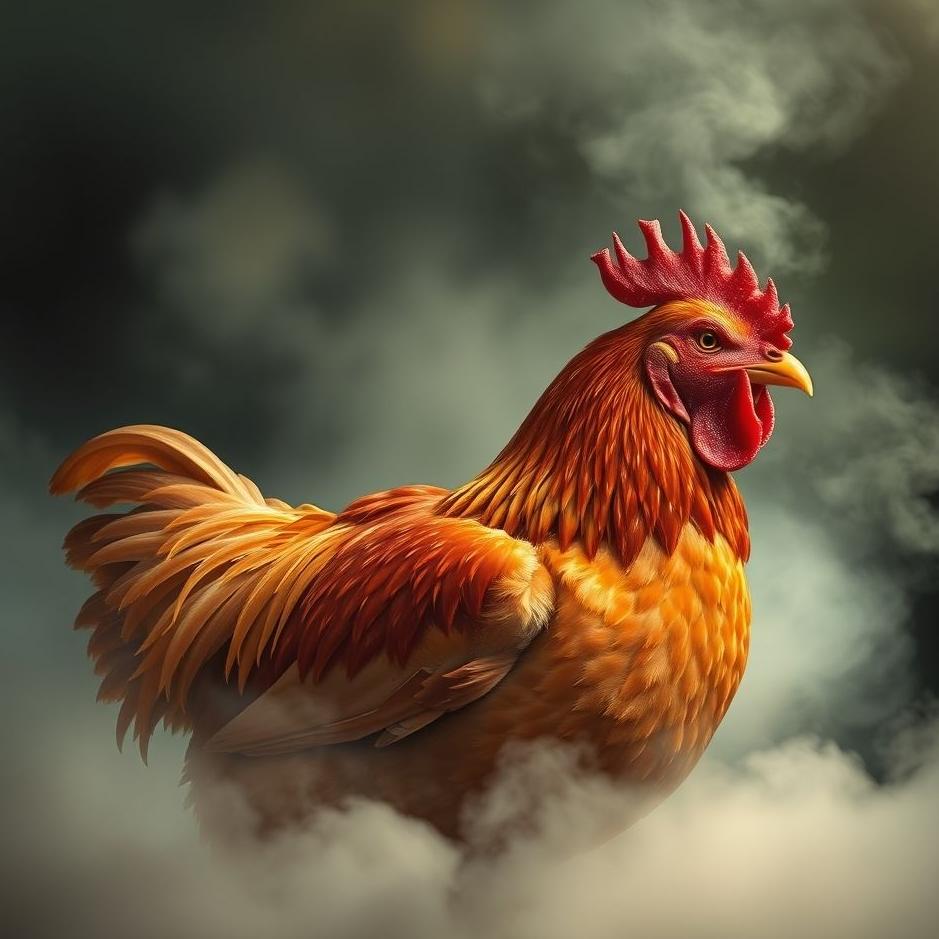 Dream : Red chicken meat in a dream
