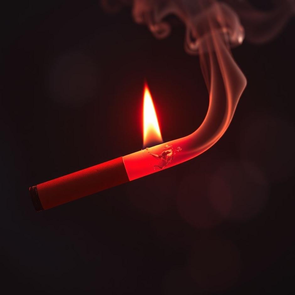 Dream : Red cigarette in a dream