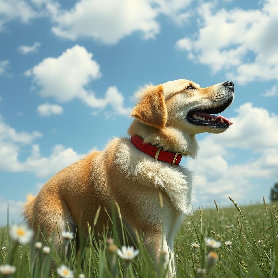 Dream : Red collar in a dream