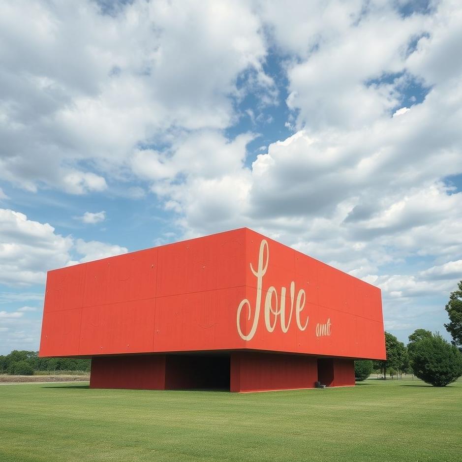 Dream : Red concrete in a dream