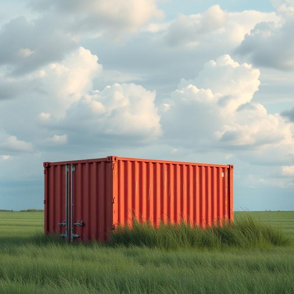 Dream : Red container in a dream
