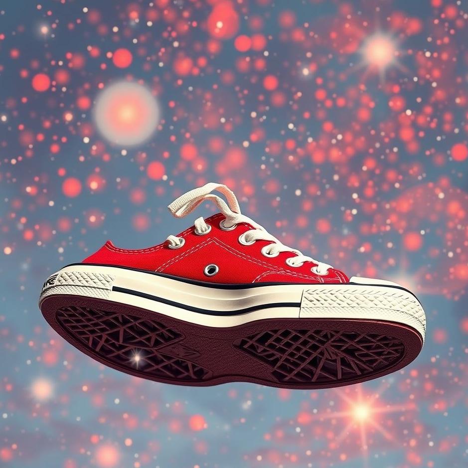 Dream : Red converse in a dream