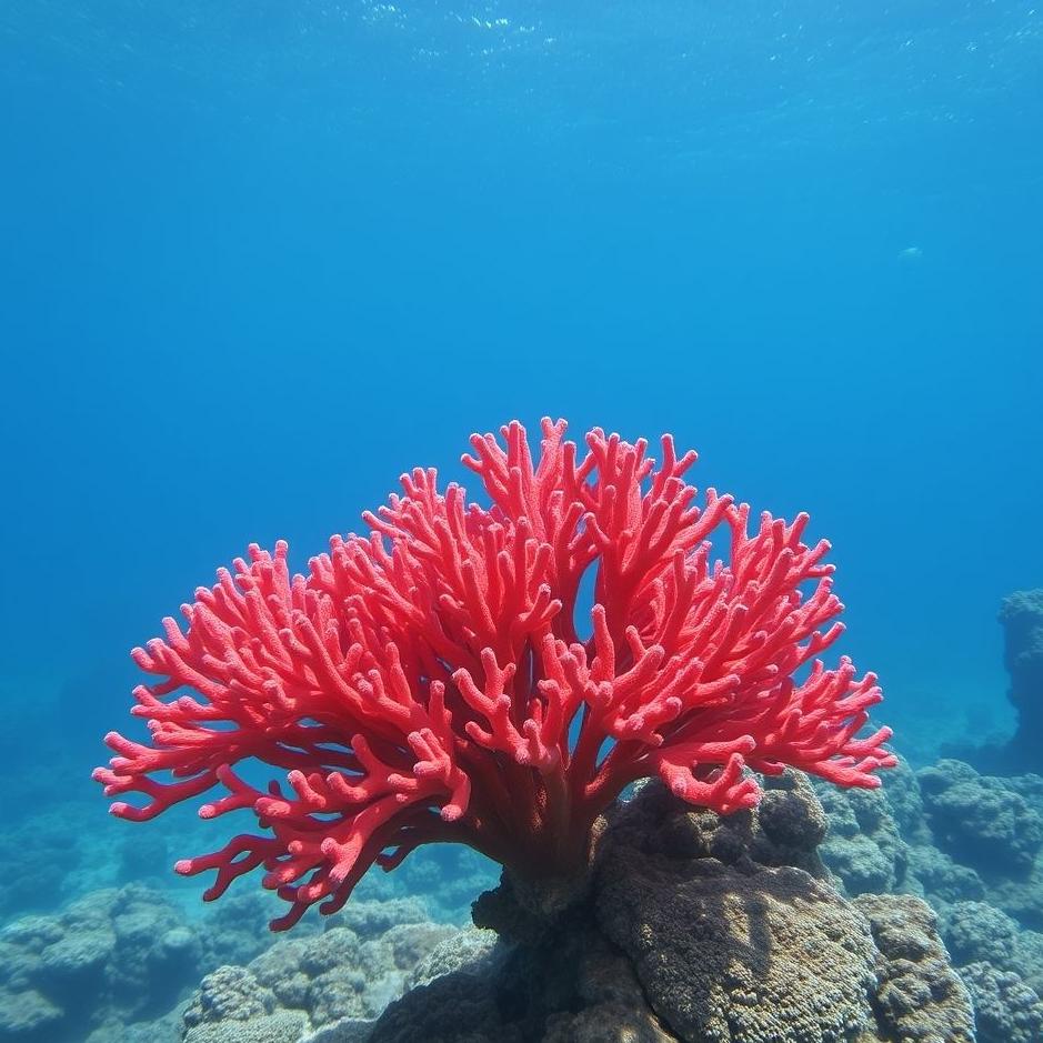 Dream : Red coral in a dream