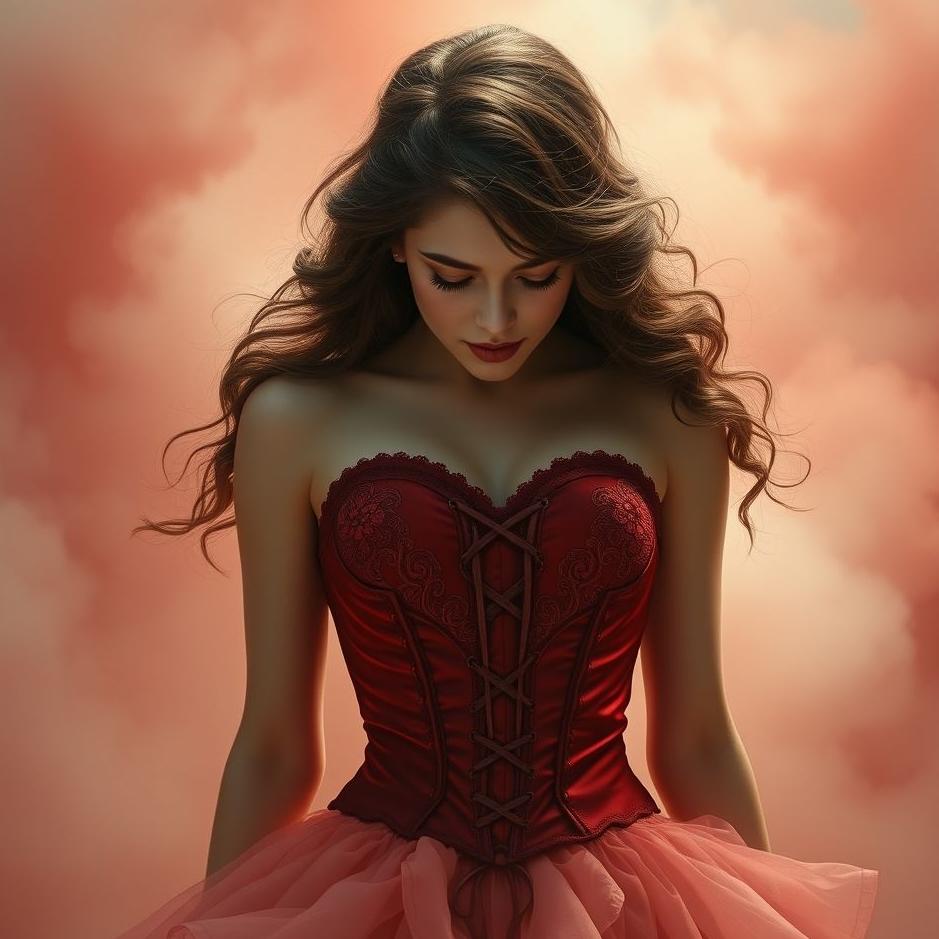 Dream : Red corset in a dream