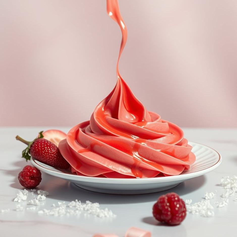 Dream : Red cream in a dream