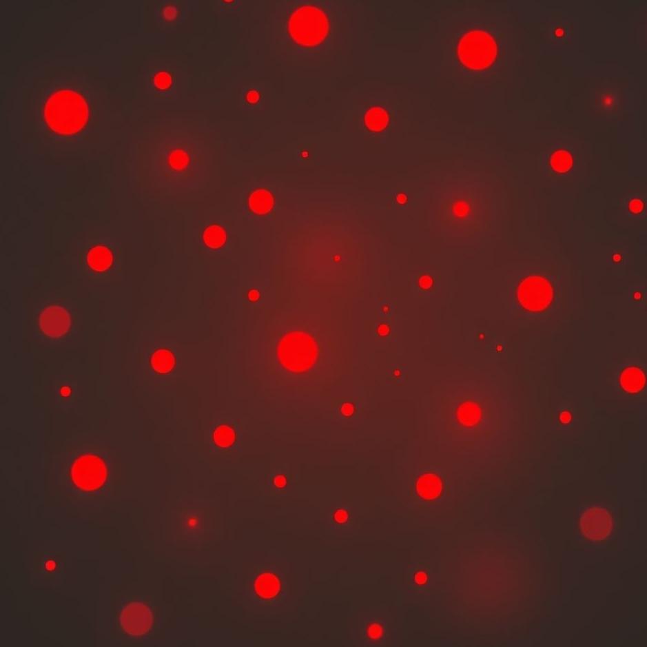 Dream : Red dots in a dream