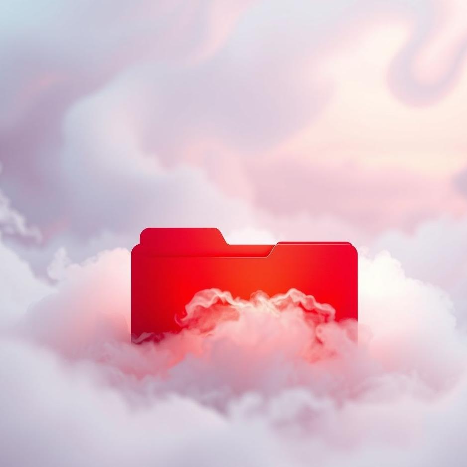 Dream : Red folder in a dream