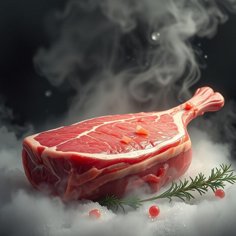 Dream : Red fresh meat in a dream