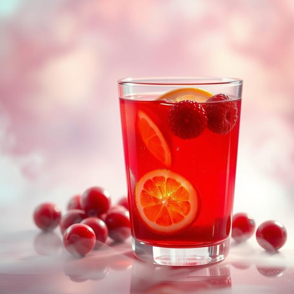Dream : Red fruit juice in a dream