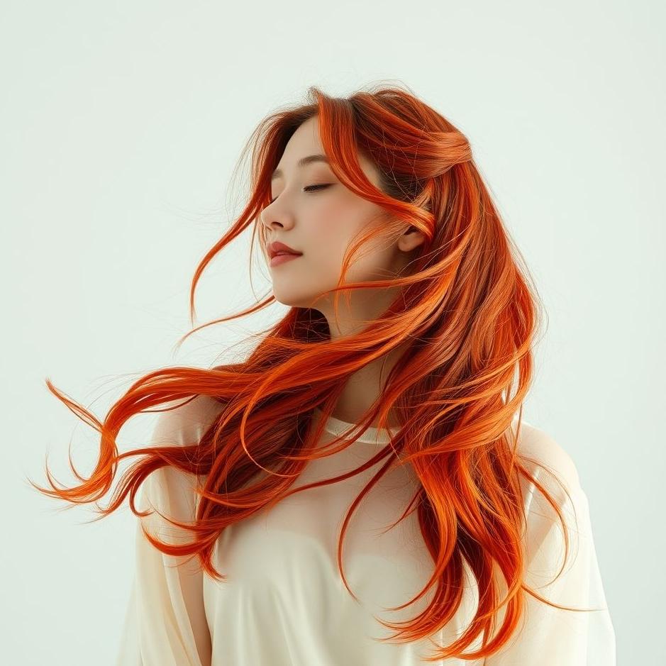 Dream : Red hair elastic in a dream