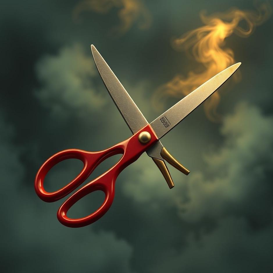 Dream : Red-handled scissors in a dream