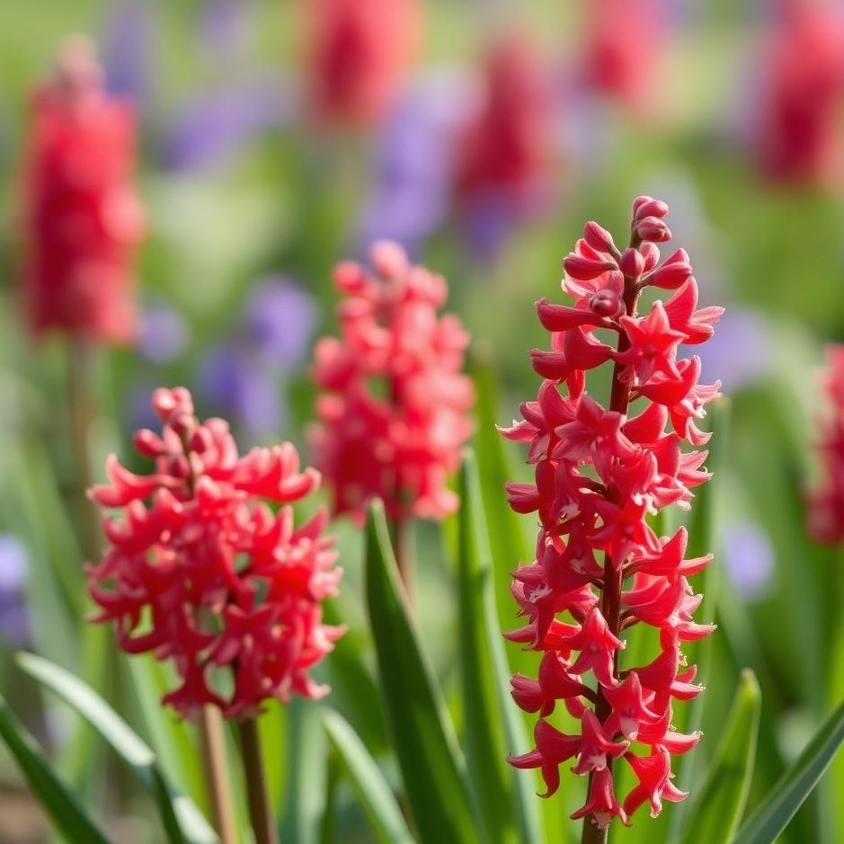 Dream : Red hyacinth in a dream