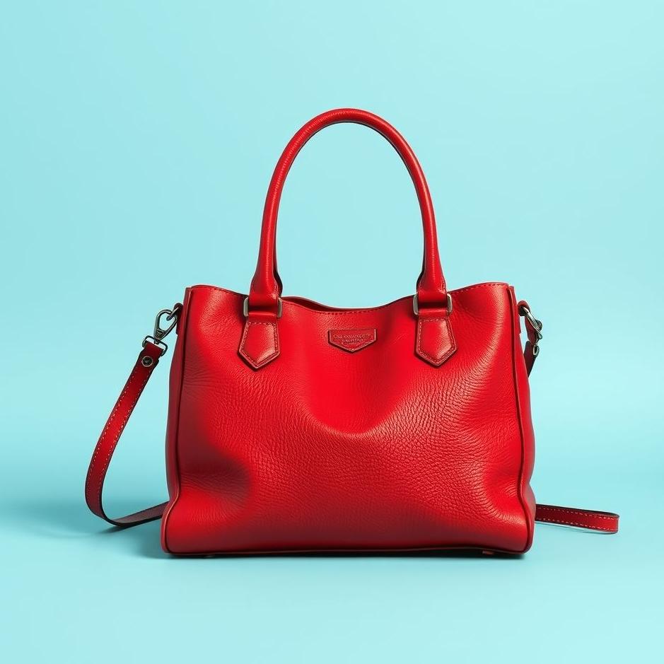 Dream : Red leather bag in a dream