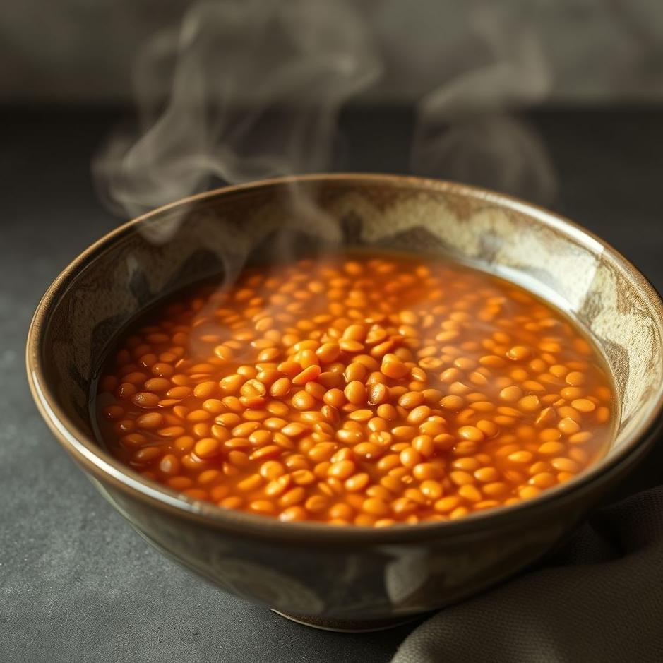 Dream : Red lentils boiled in a dream