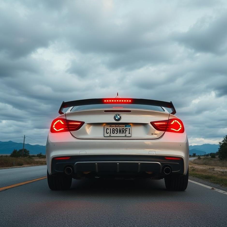 Dream : Red license plate in a dream