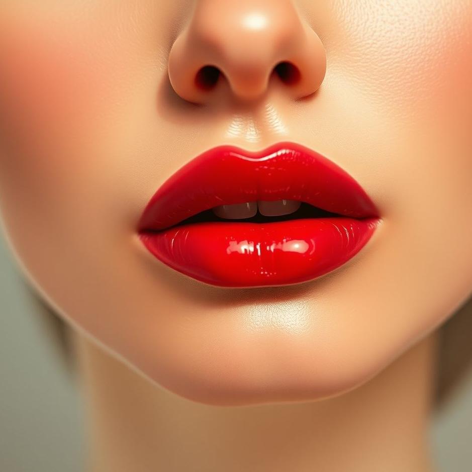 Dream : Red lips in a dream