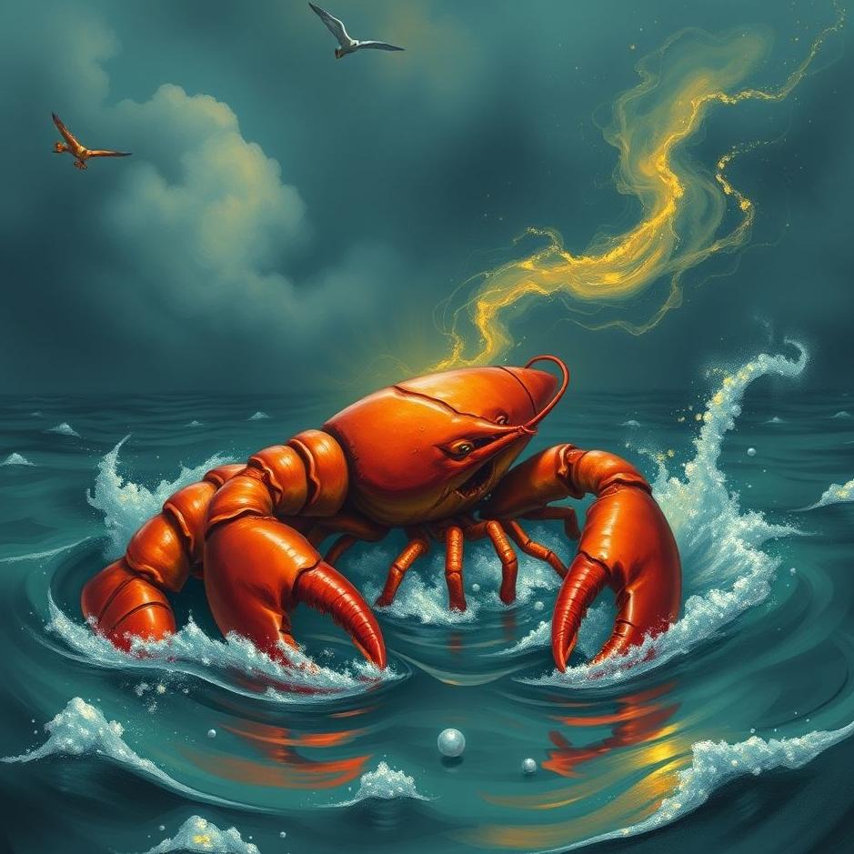 Dream : Red lobster in a dream