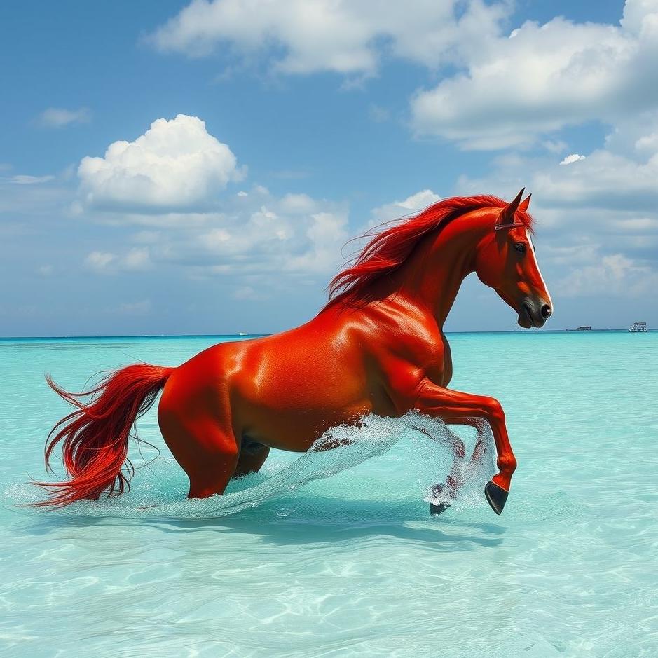 Dream : Red mare in a dream