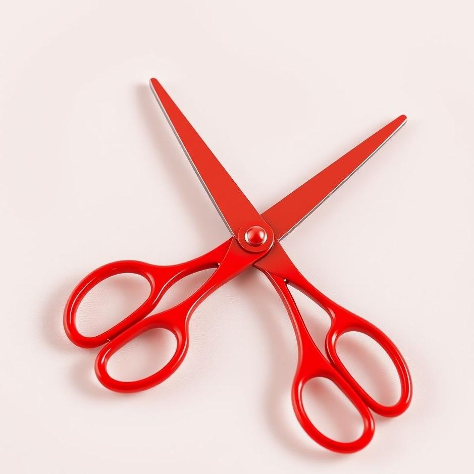 Dream : Red nail scissors in a dream