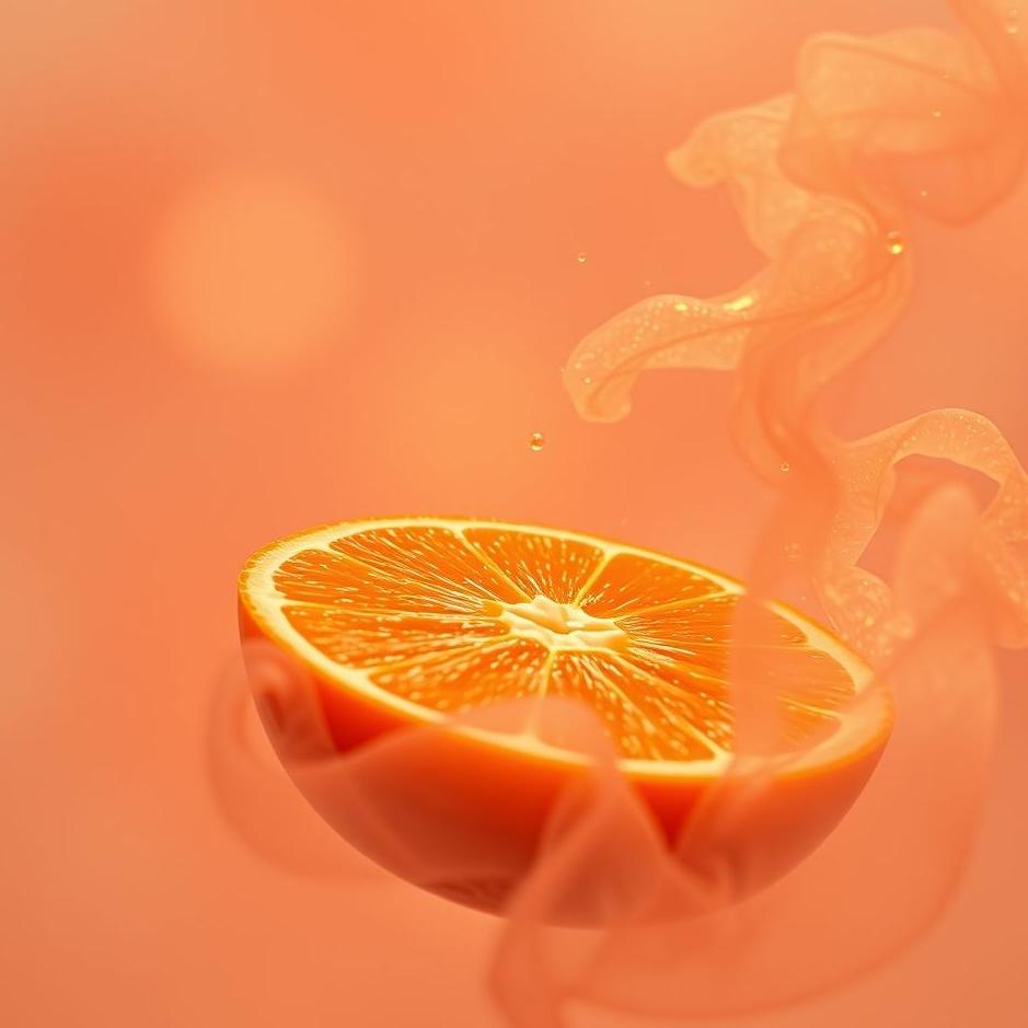 Dream : Red orange in a dream