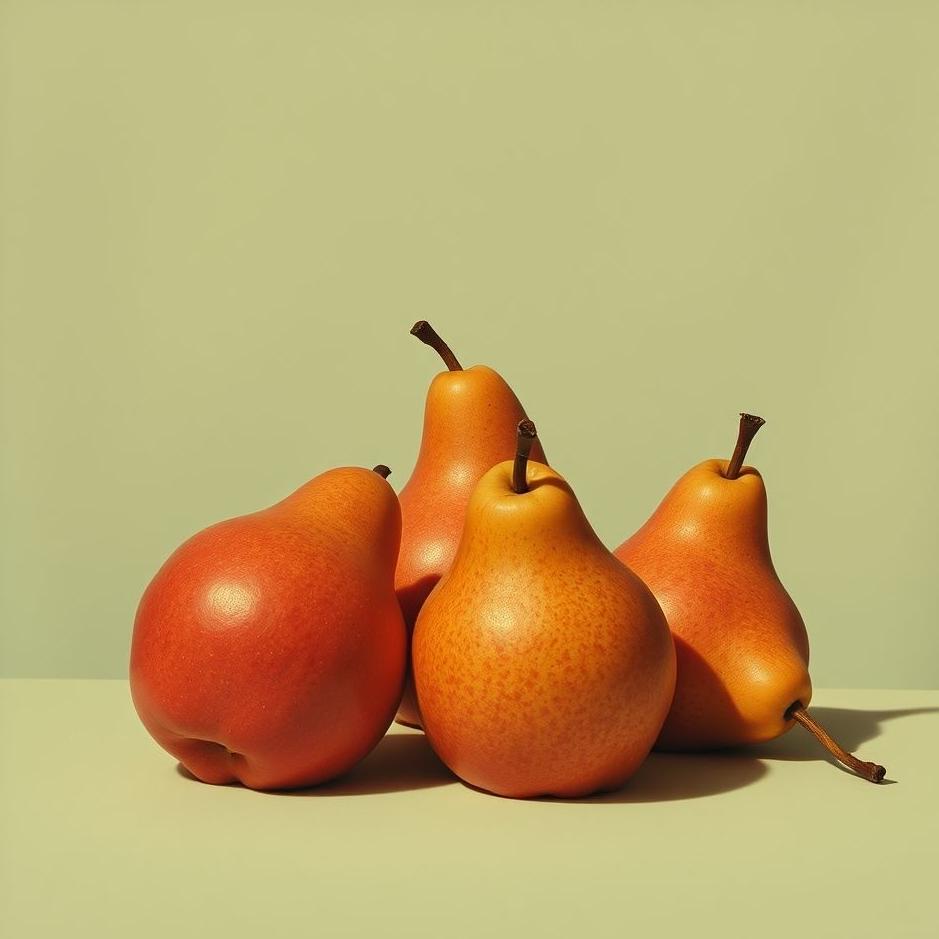 Dream : Red pears in a dream