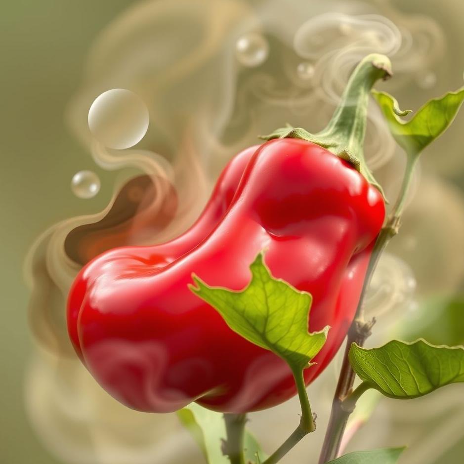 Dream : Red pepper eggplant in a dream