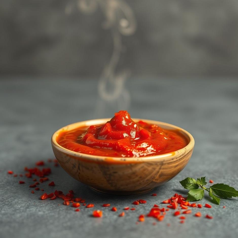 Dream : Red pepper paste in a dream