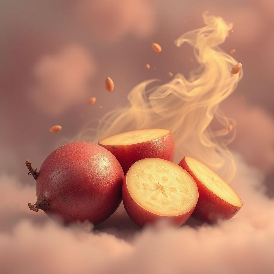 Dream : Red potatoes in a dream