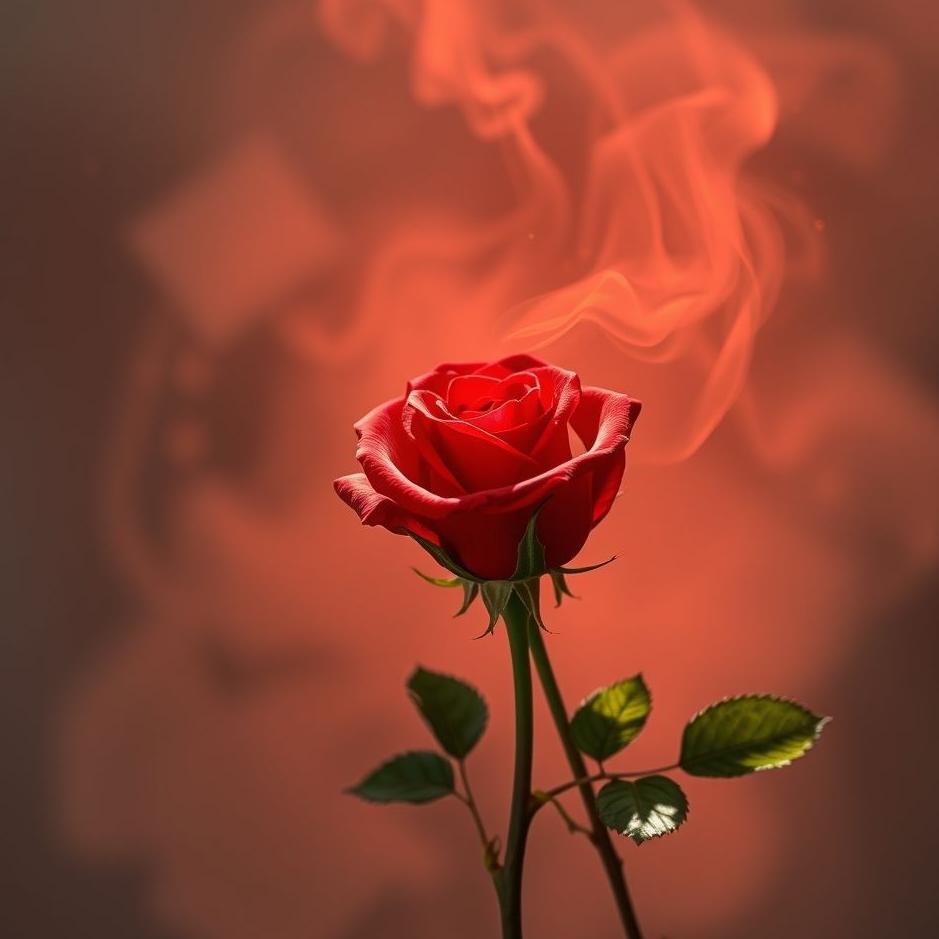 Dream : Red rose given in a dream