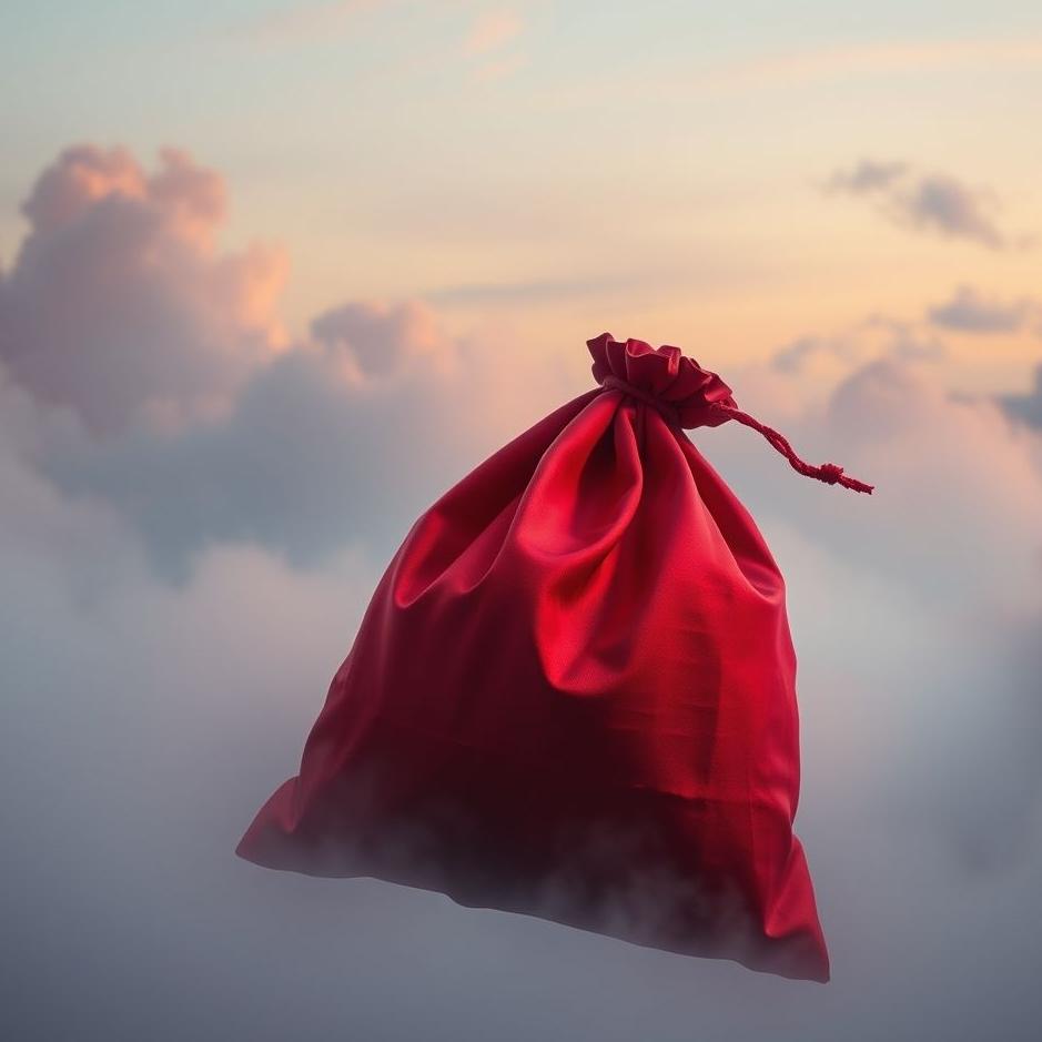 Dream : Red sack in a dream