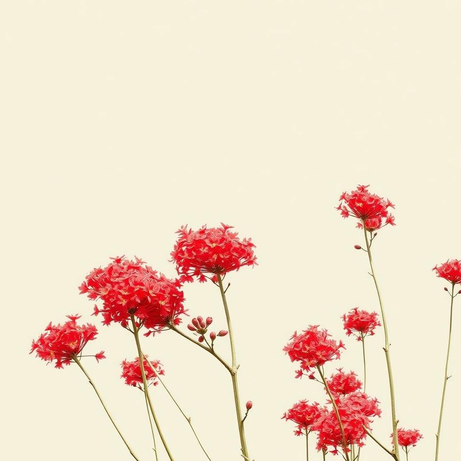 Dream : Red sesame in a dream