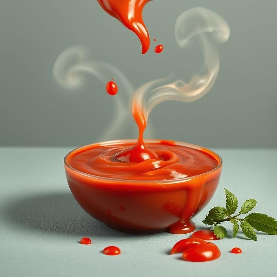 Dream : Red tomato paste in a dream