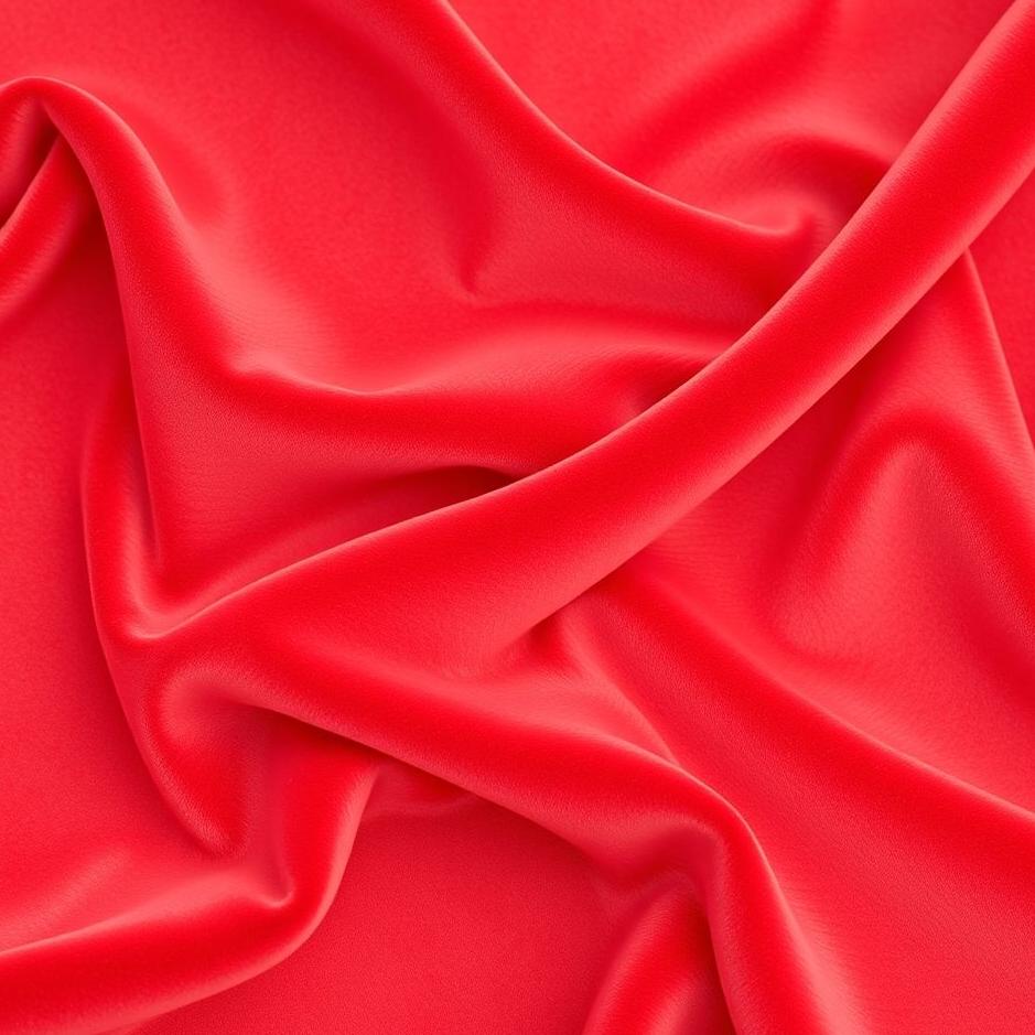 Dream : Red velvet fabric in a dream