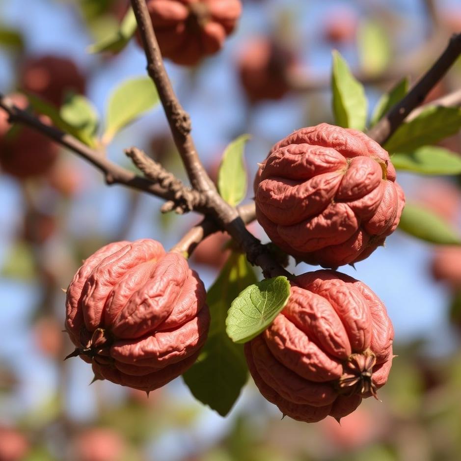 Dream : Red walnuts in a dream