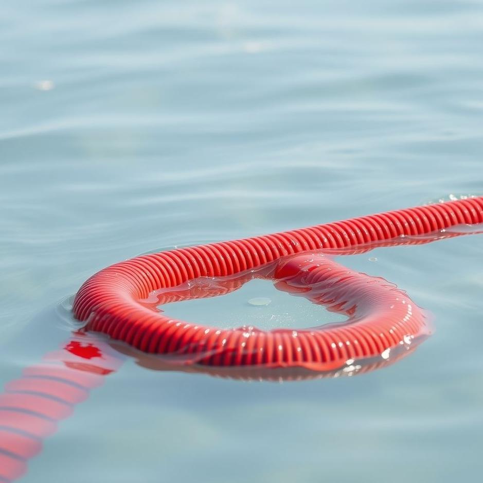 Dream : Red water hose in a dream