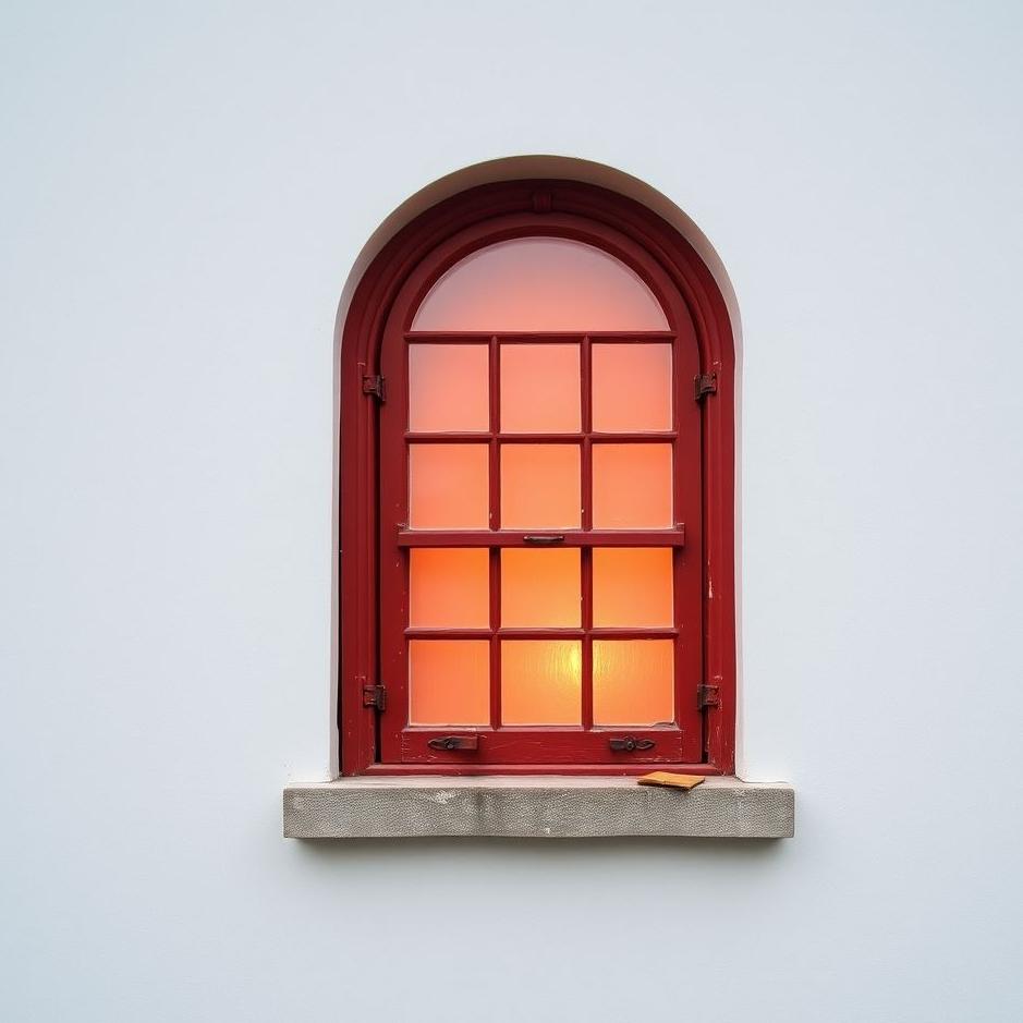 Dream : Red window in a dream