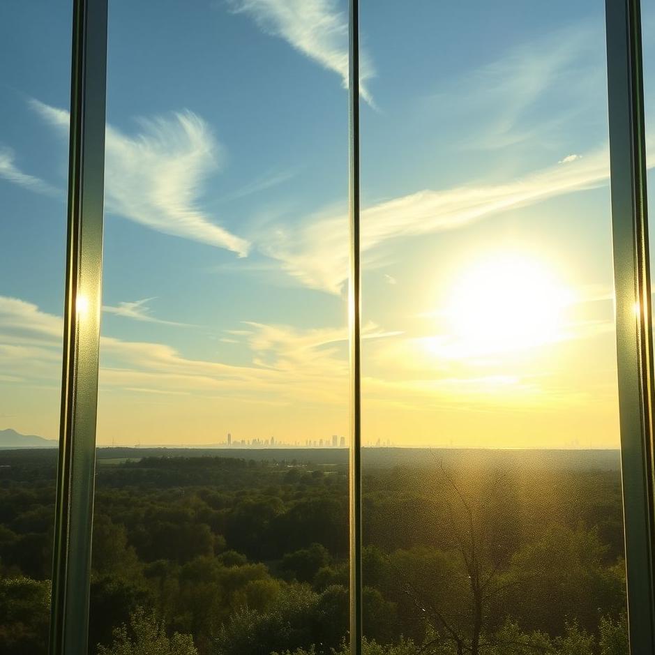 Dream : Reflection on the glass 