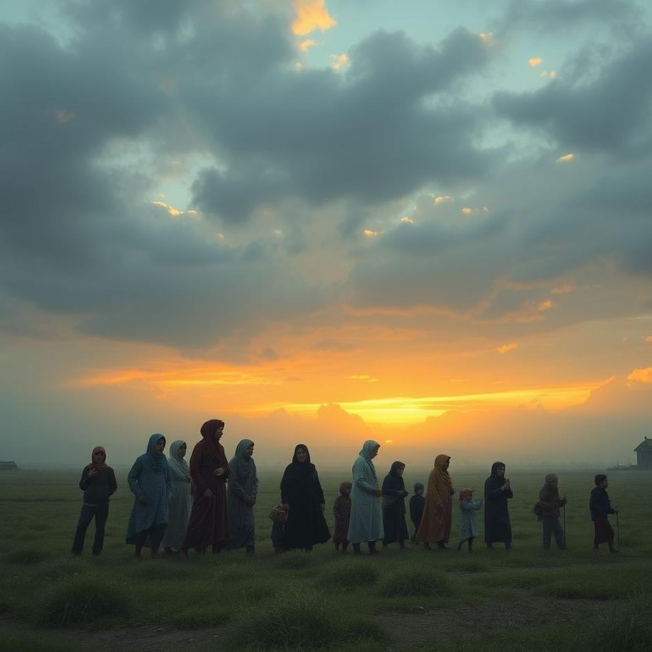 Dream : Refugees in a dream