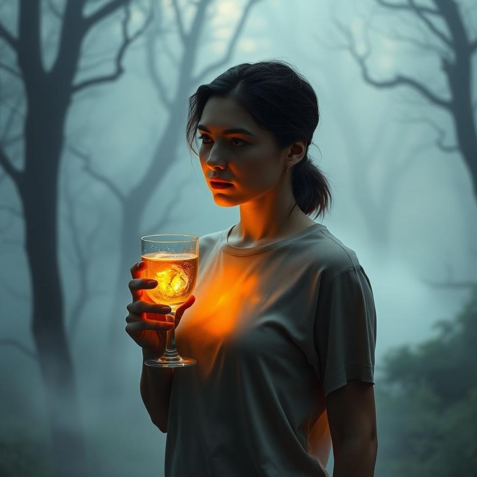 Dream : Refusing to drink alcohol in a dream