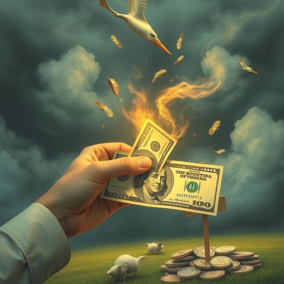 Dream : Rejecting money in a dream